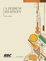 A Hebrew Rhapsody Orchestra sheet music cover